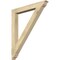 Ekena Millwork Traditional Traditional Rough Sawn Bracket, Douglas Fir, 4"W x 36"D x 42"H BKT04X36X42TRA01RDF - alternate 1